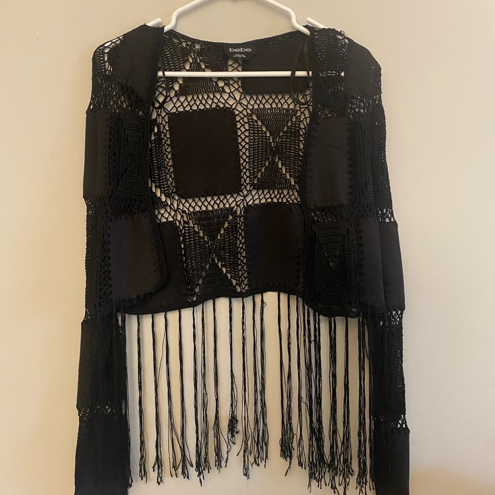 Bebe Fringe jacket
